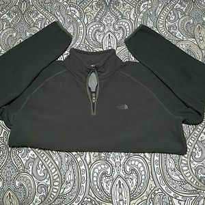 North Face fleece lined pullover
